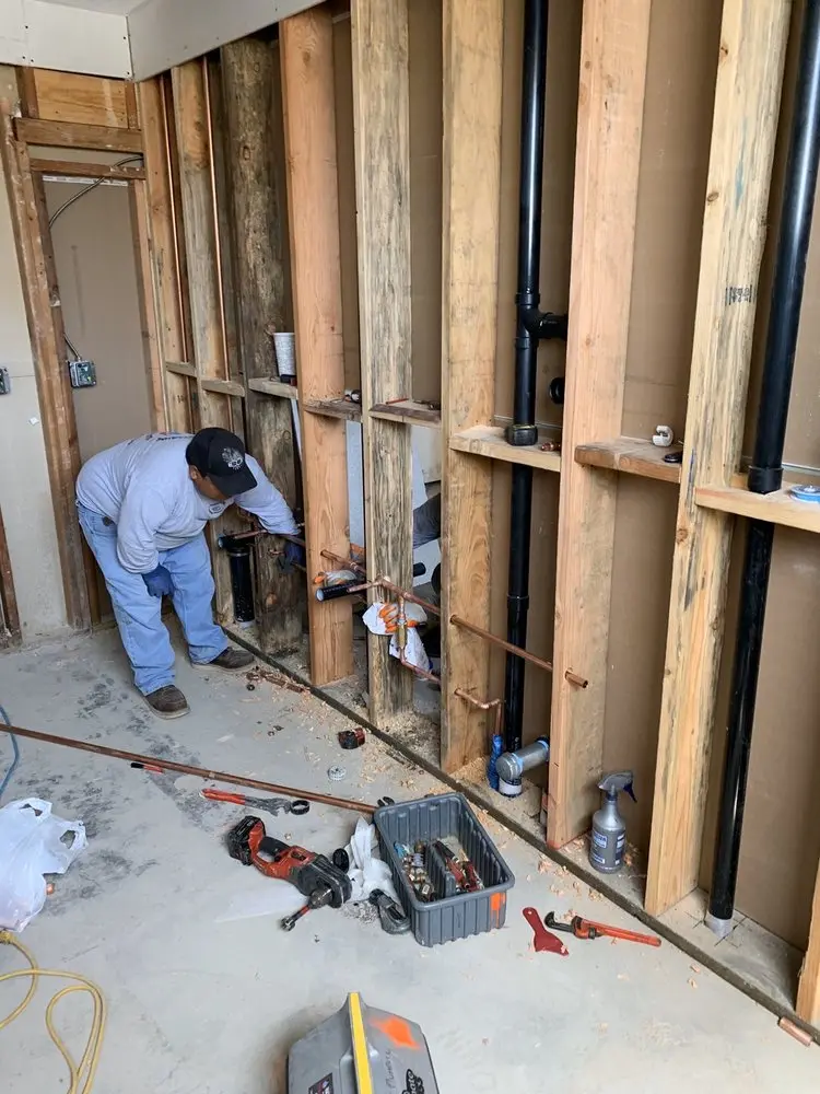 Commercial rough-in plumbing for Trenchless Sewer Repair in Skyline Boulevard